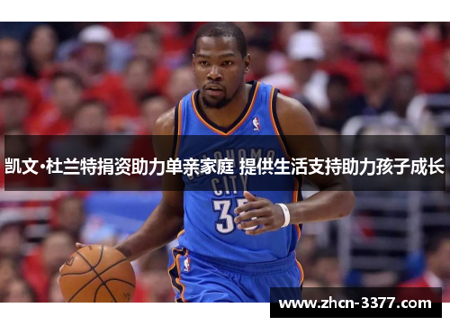 凯文·杜兰特捐资助力单亲家庭 提供生活支持助力孩子成长