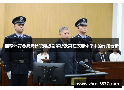 国家体育总局局长职务级别解析及其在政府体系中的作用分析 国家体育总局局长职务级别解析及其在政府体系中的作用分析